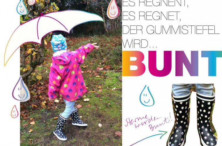 AIGLE Gummistielel LOLLYPOP// Bei Regen werden Sterne bunt // FAMIICIOUS.de