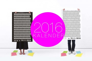 SHOP // Wandkalender 2016 Titelbild von BobAndUncle