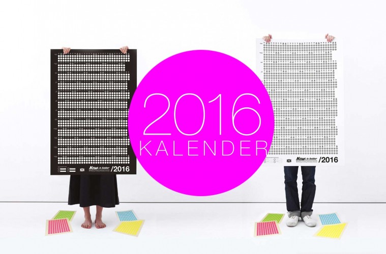 SHOP // Wandkalender 2016 Titelbild von BobAndUncle